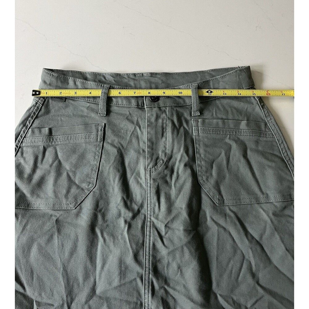 Kuhl Kontour Canvas Skirt Gray Women’s Size 6 - Picture 4 of 5